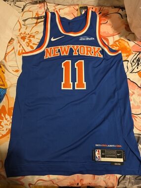 Nike New York Knicks Finals Jersey 2026 Jalen Brunson Authentic